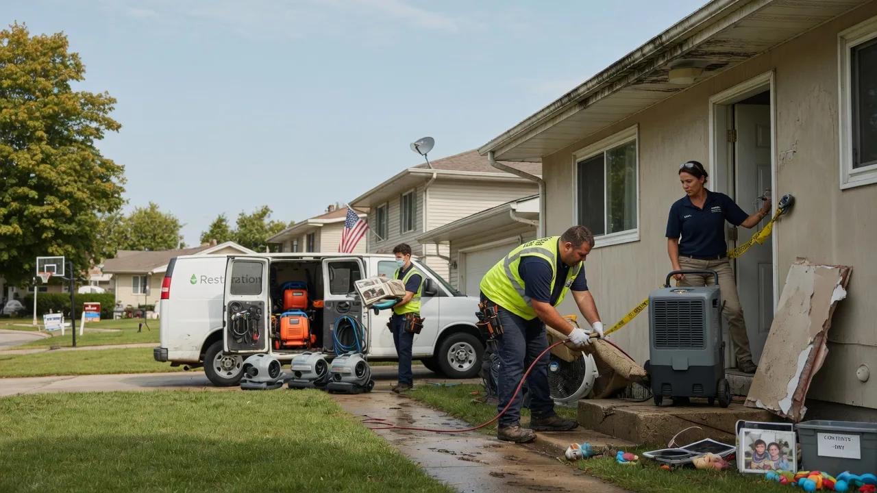 Water Damage Restoration in Houghton Lake, MI near me